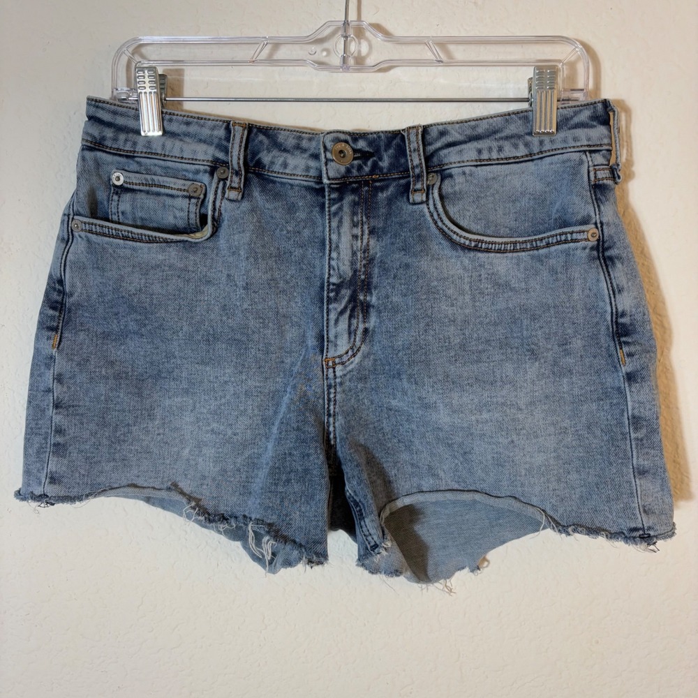 Rag & Bone Dre Low-Rise Short Women 28 Nora Light Wash Denim